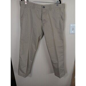 Repreve Mens Chino Pants Size 36x29. 5 Beige Life Well Made Flat Front Straight